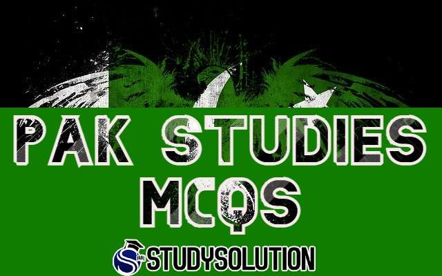  Pak Studies MCQs - NTS, PTS, PPSC FPSC All Test Preparation 