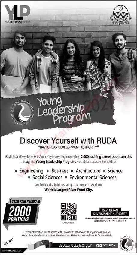 Young Leadership Program YLP Jobs 2021 RUDA New Jobs 2021