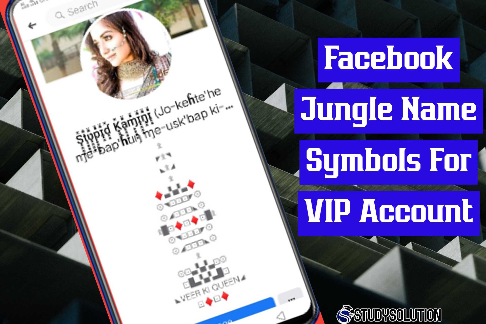 Facebook Jungle Name Symbols For VIP Account