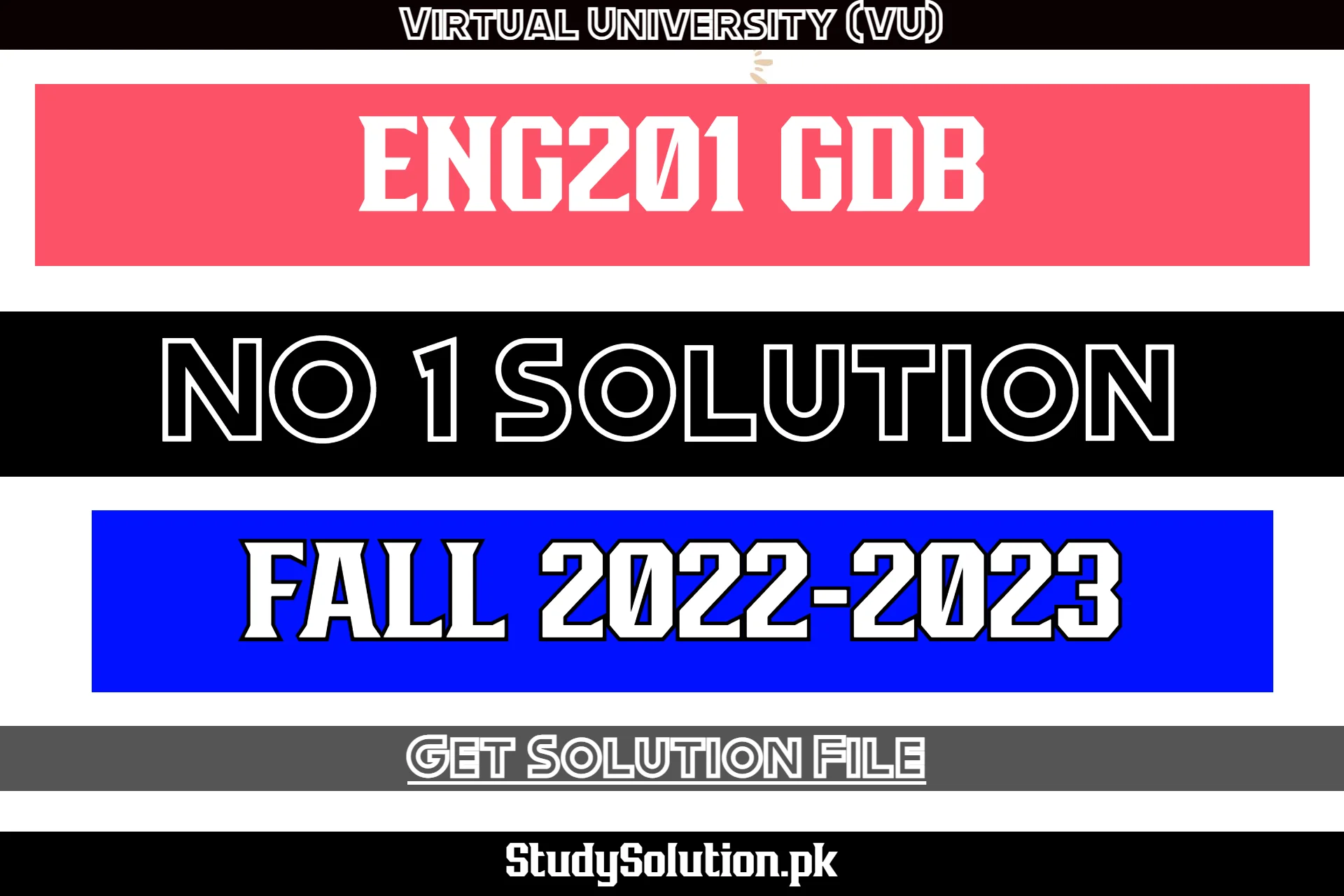 ENG201 GDB No 1 Solution Fall 2022