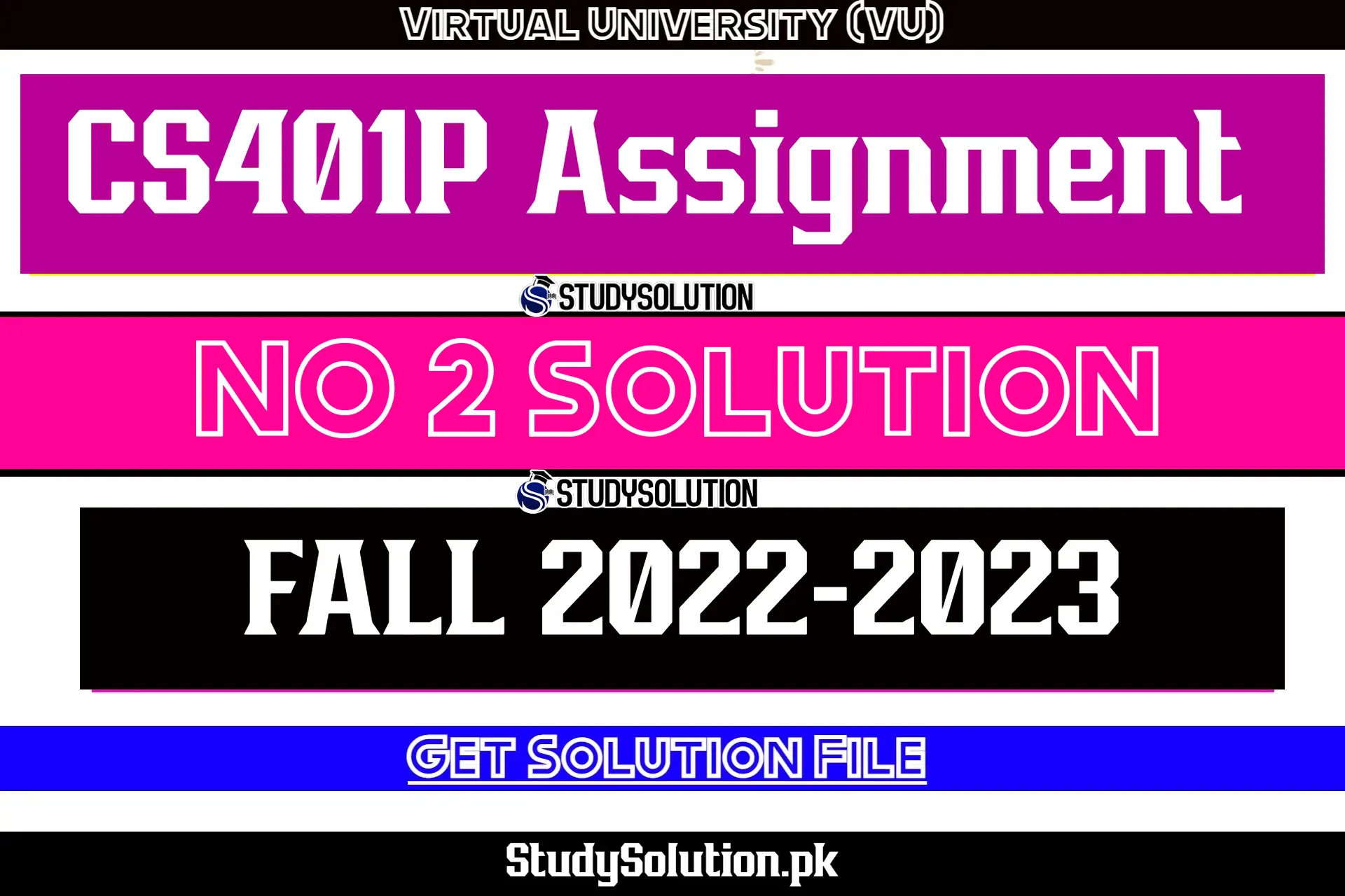 CS401P Assignment No 2 Solution Fall 2022