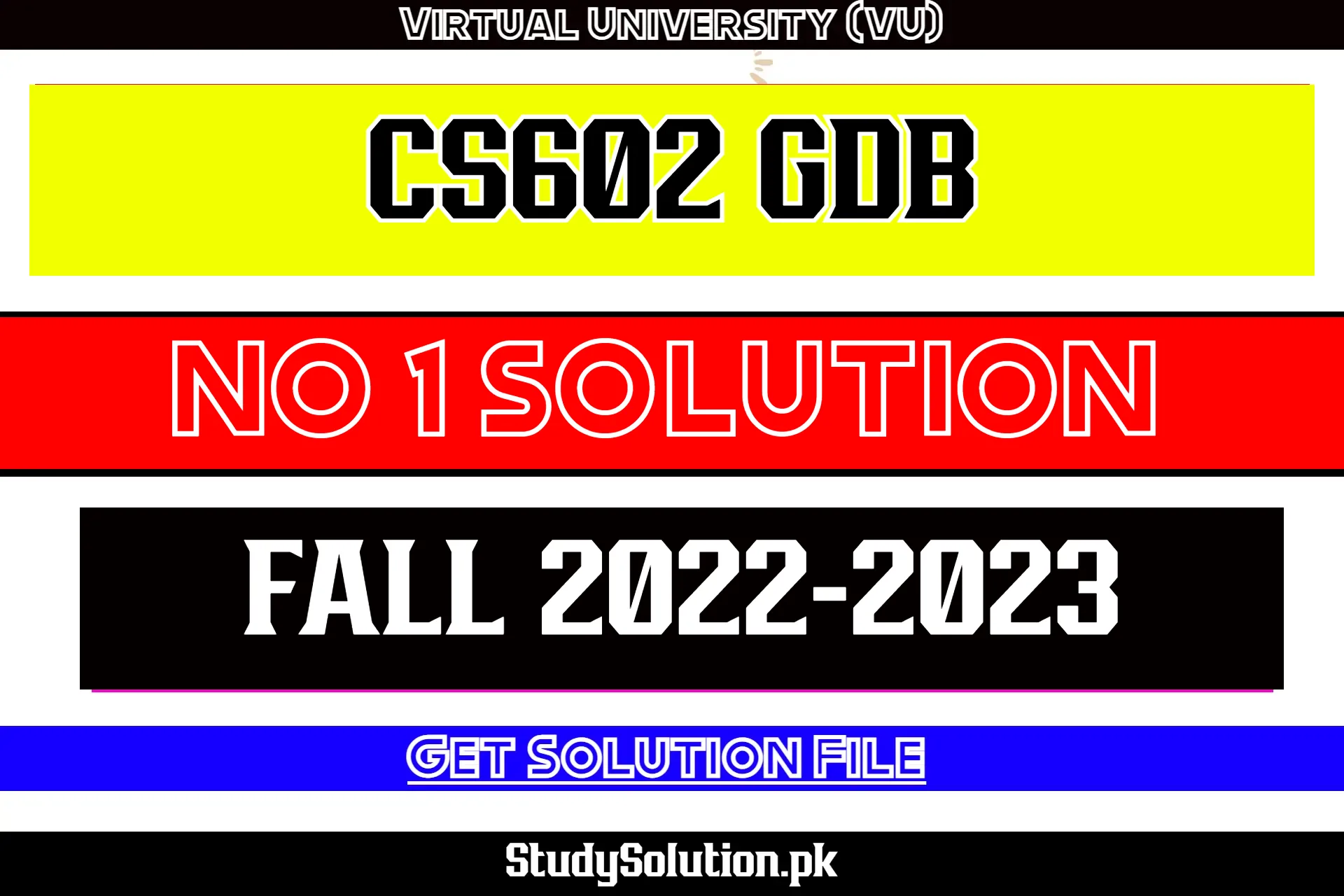 CS602 GDB No 1 Solution Fall 2022