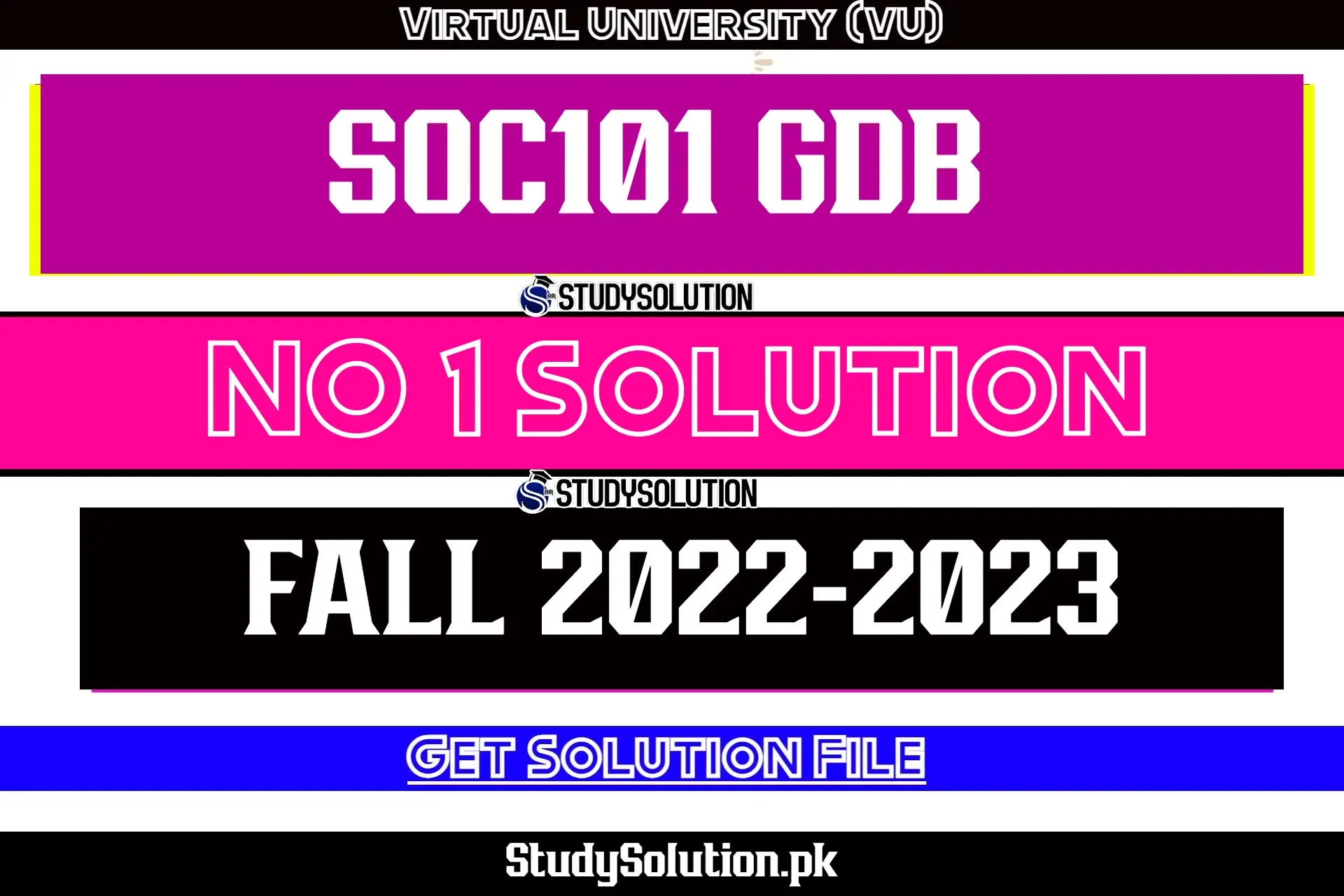 SOC101 GDB No 1 Solution Fall 2022