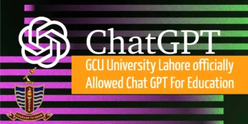 GCU University Lahore officially Allowed Chat GPT For Education