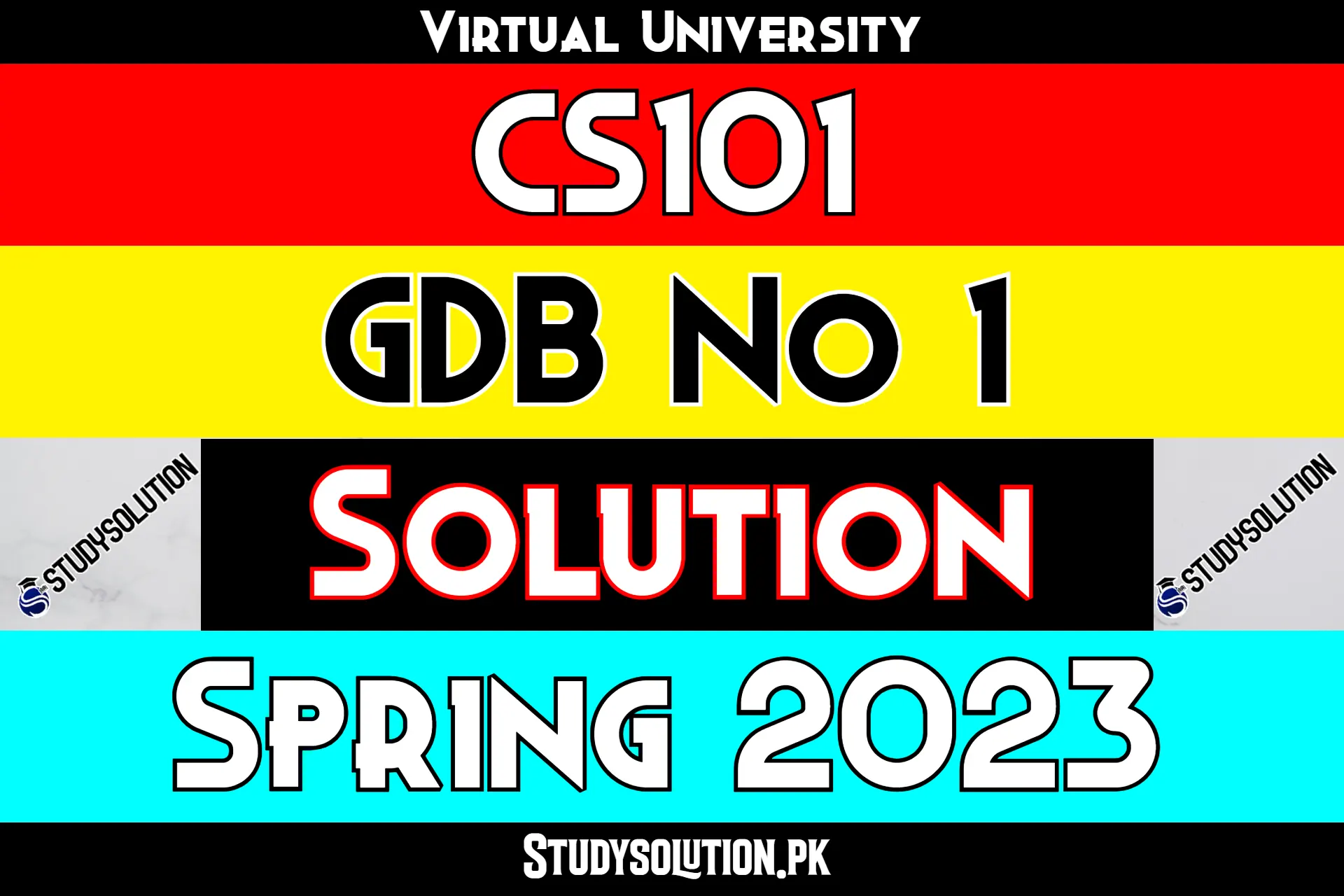 CS101 GDB No1 Solution Spring 2023