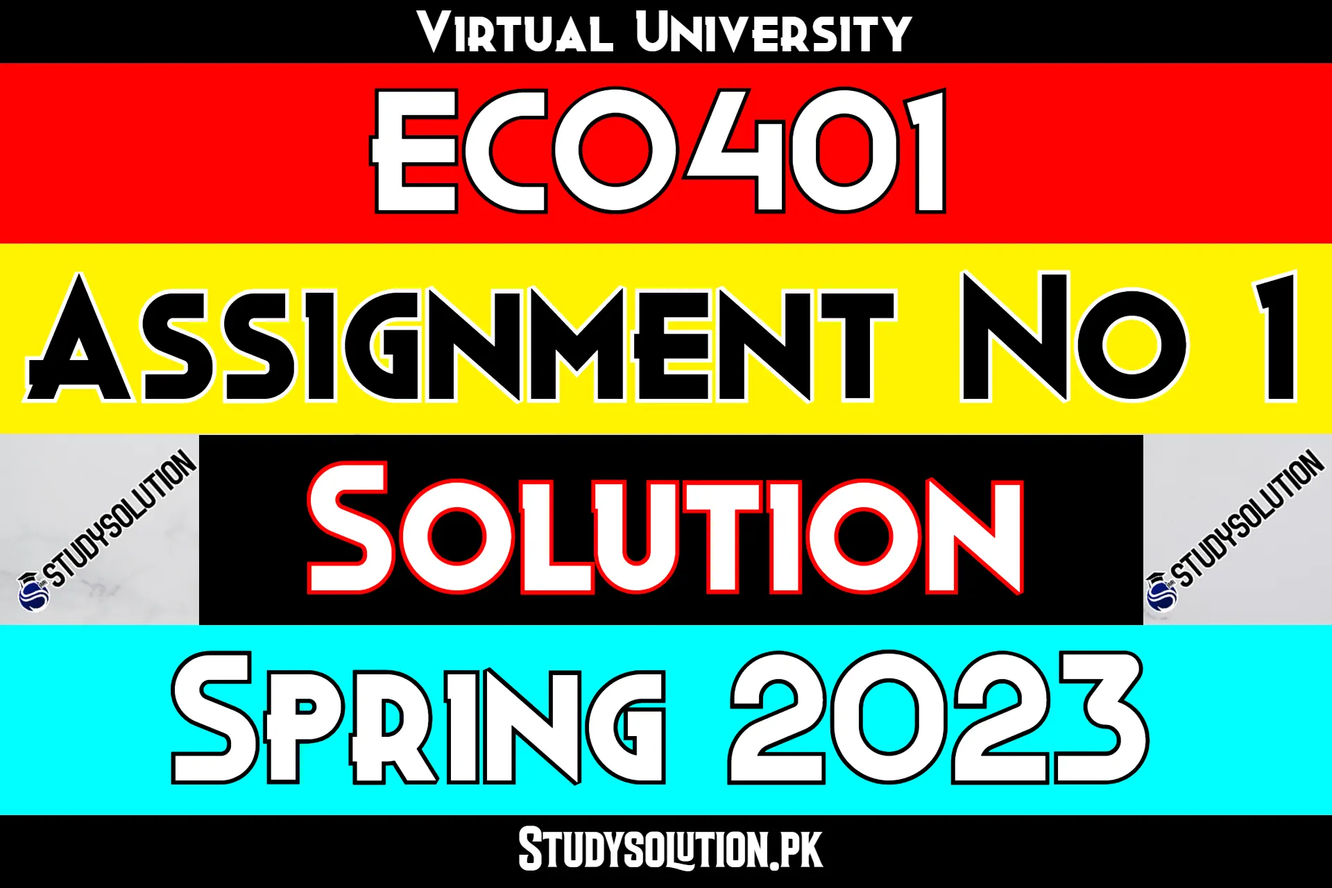 ECO401 Assignment No 1 Solution Spring 2023