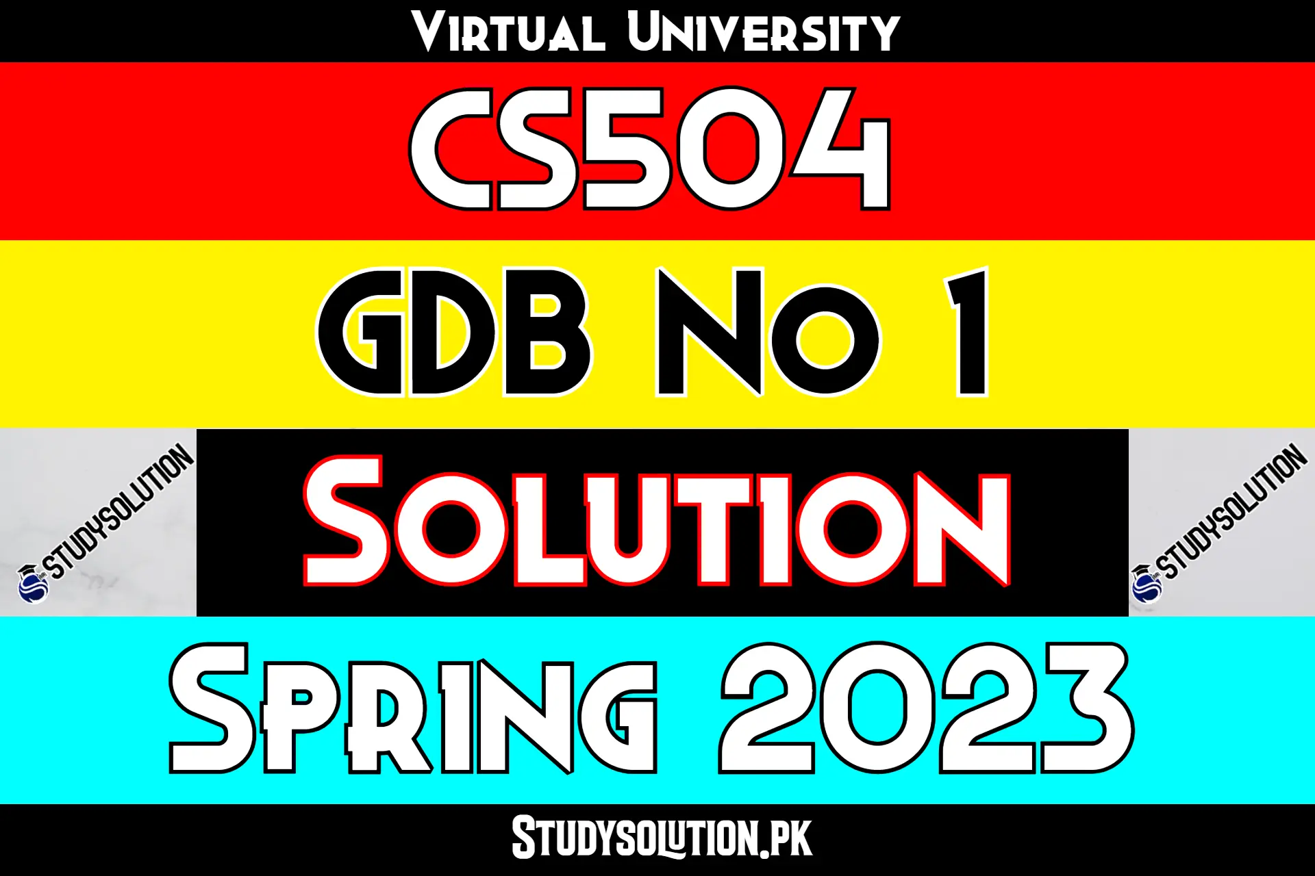 CS504 GDB No 1 Solution Spring 2023