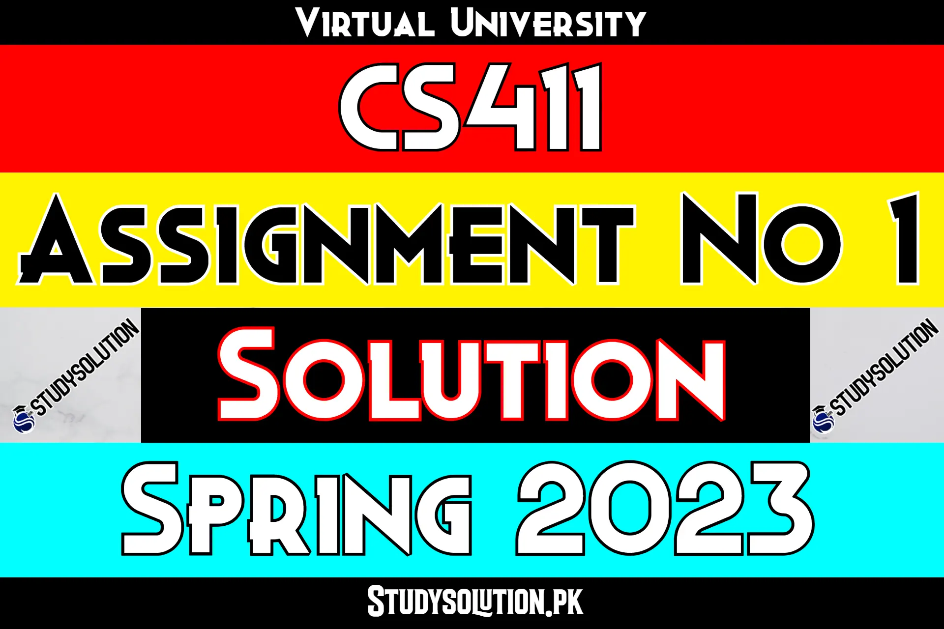 CS411 Assignment No 1 Solution Spring 2023