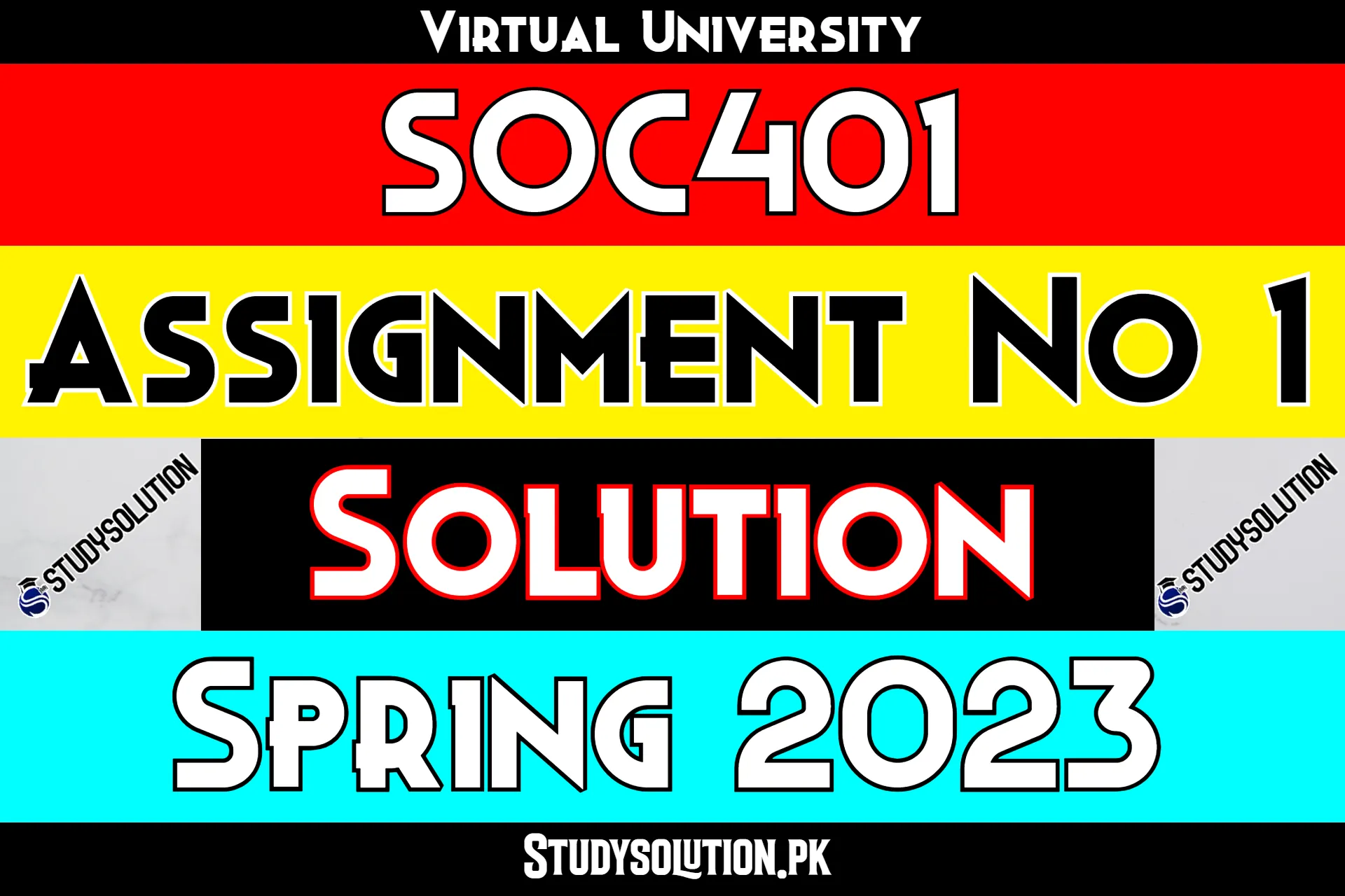 SOC401 Assignment No 1 Solution Spring 2023