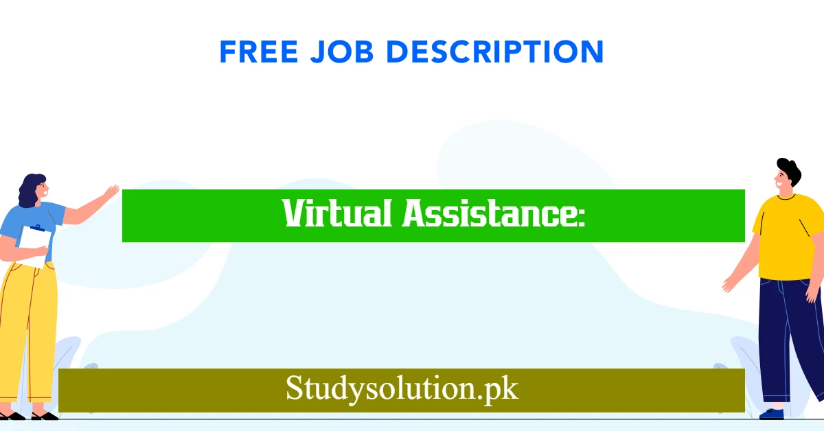 Virtual Assistance jobs from home