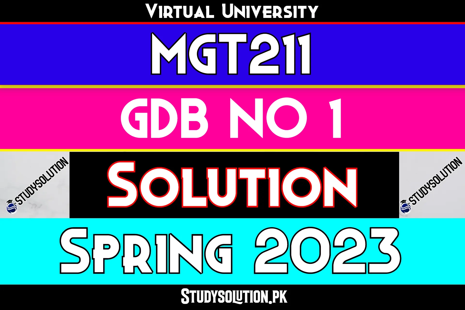 MGT211 GDB No 1 Solution Spring 2023