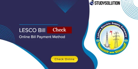 LESCO Online Bill Check