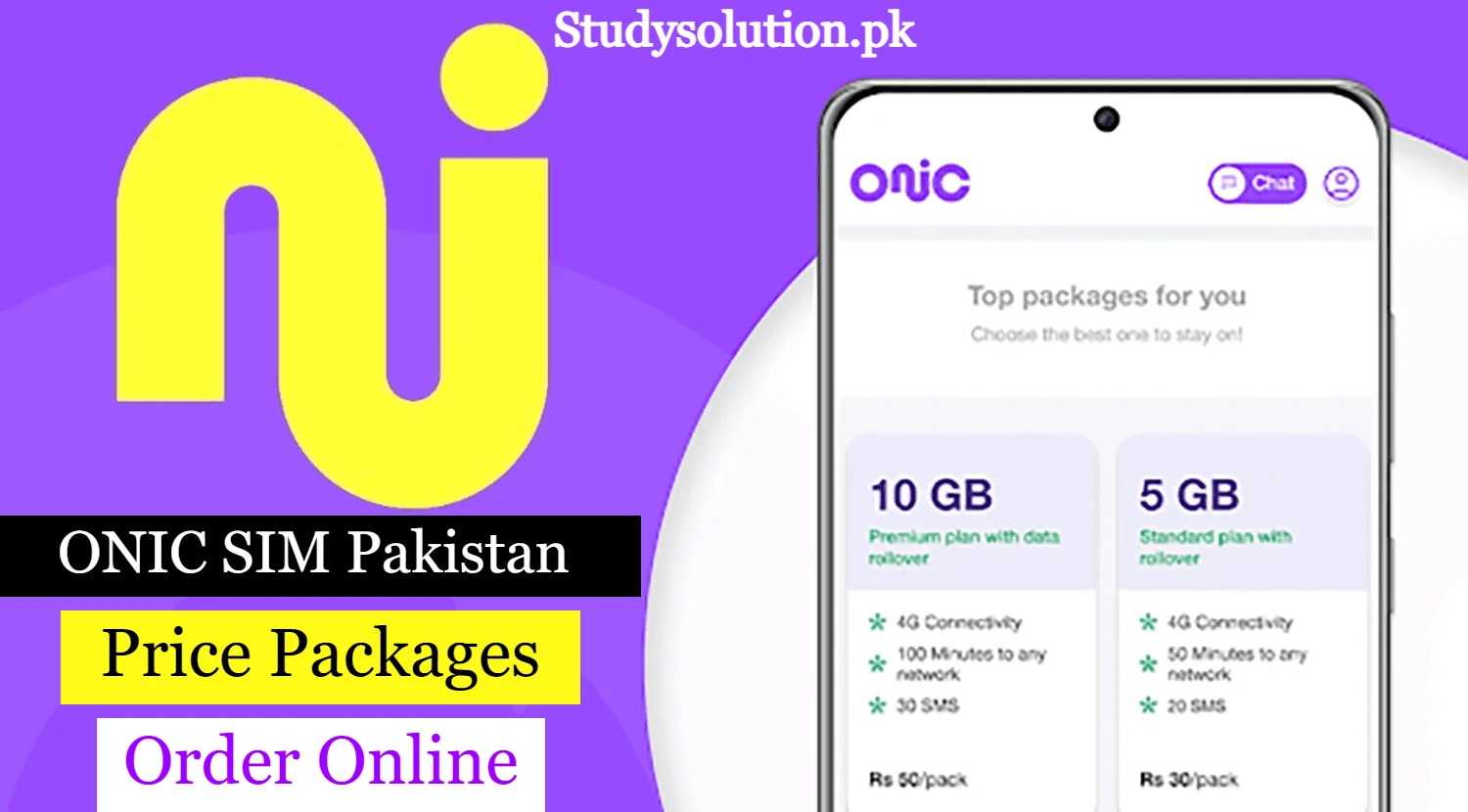 ONIC SIM Pakistan