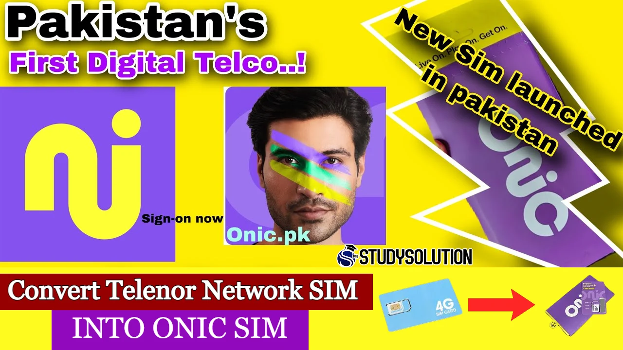 How to Convert Telenor Network SIM into ONIC SIM