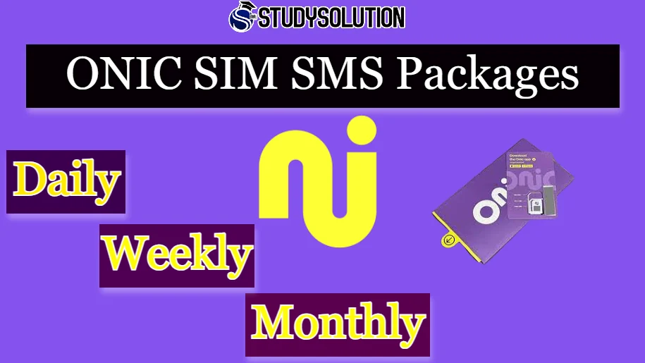 ONIC SIM SMS Packages - Daily, Weekly and Monthly