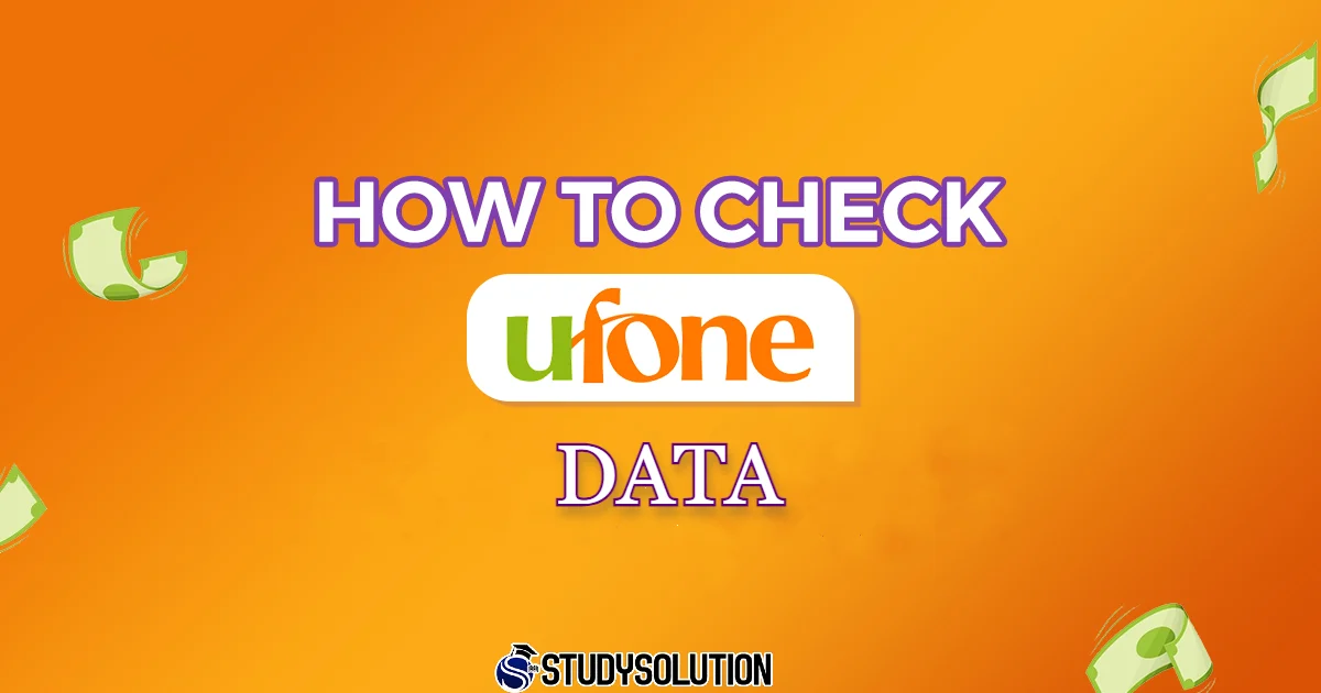 How to Check Ufone Data