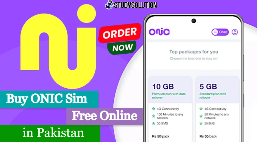 Buy ONIC Sim Free Online in Pakistan