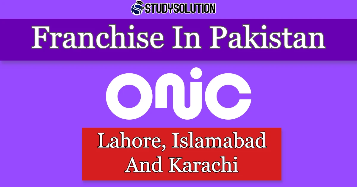 ONIC Sim Franchise in Pakistan Lahore