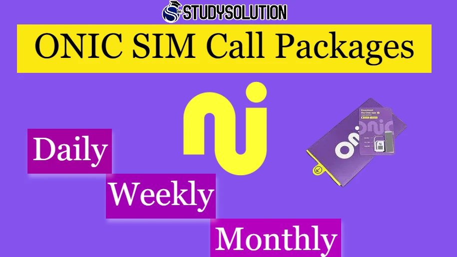 ONIC SIM Call Packages - Daily, Weekly & Monthly Packages