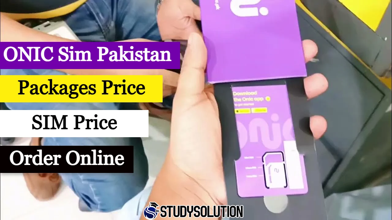 ONIC Sim Pakistan Packages Price