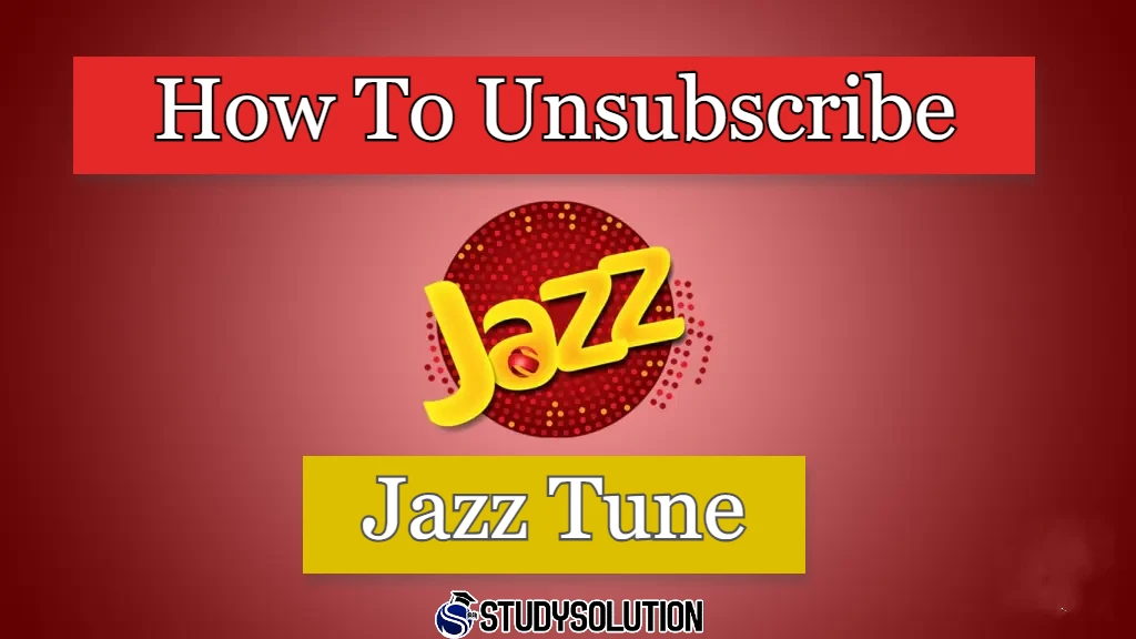 How To Unsubscribe Jazz Tune