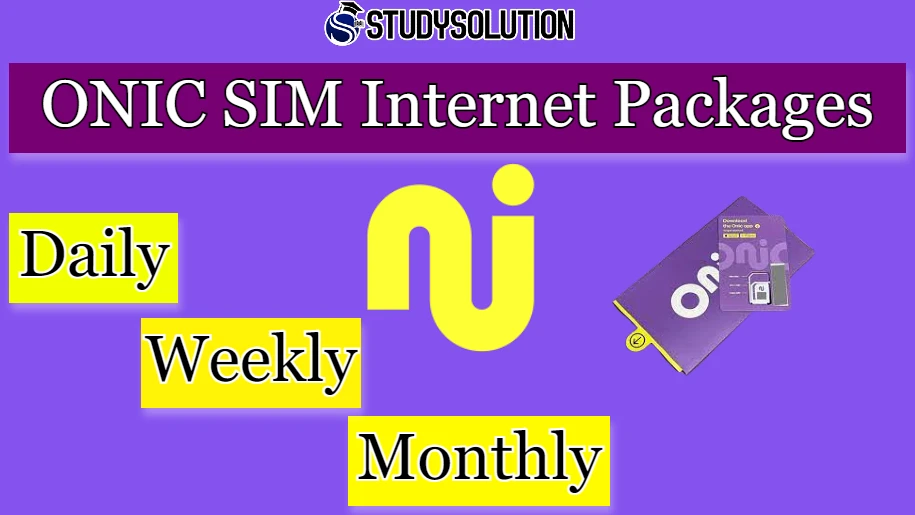 ONIC SIM Internet Packages - Daily, Weekly & Monthly