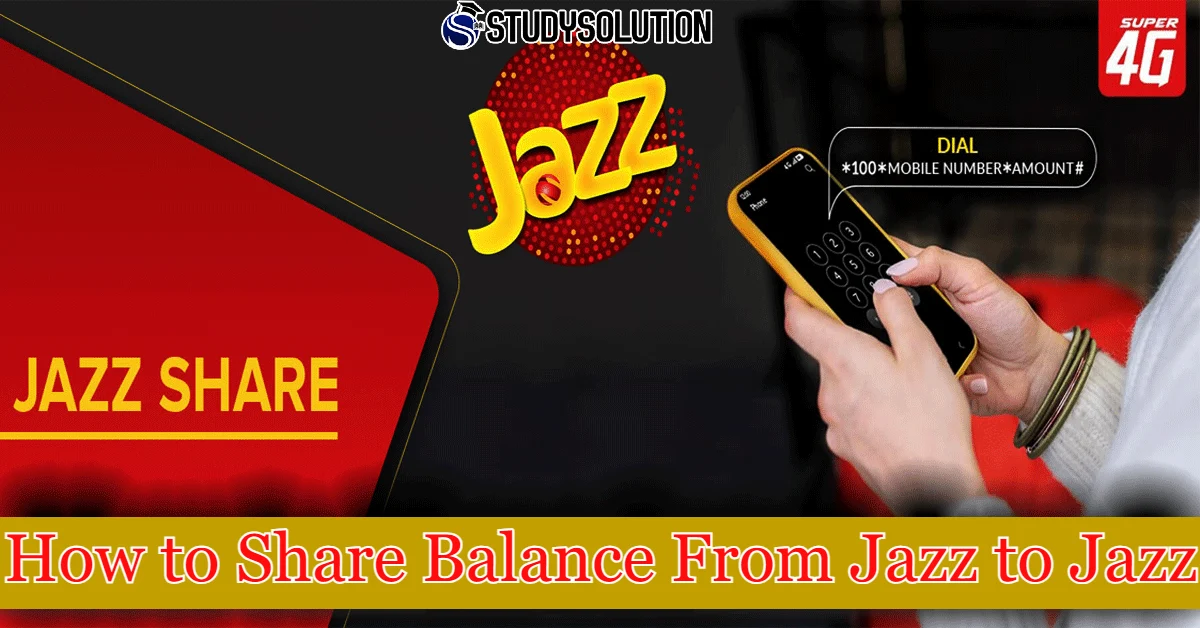 How to Share Balance From Jazz to Jazz