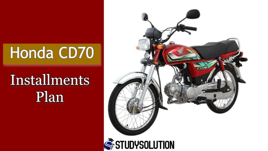 Honda CD 70 installments Plan Update