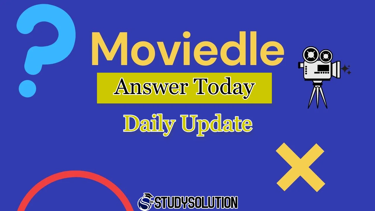 Moviedle Answer Today