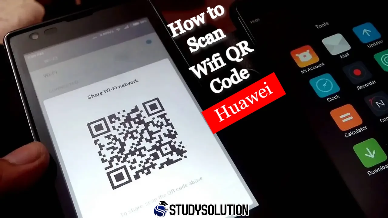 How to Scan Wifi QR Code Huawei