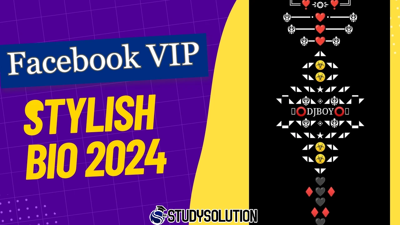 Facebook VIP Stylish Bio 2024