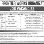 Latest FWO Vacant Posts In Frontier Works Organization 2023