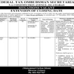 Federal Tax Ombudsman Secretariat New Jobs 2023