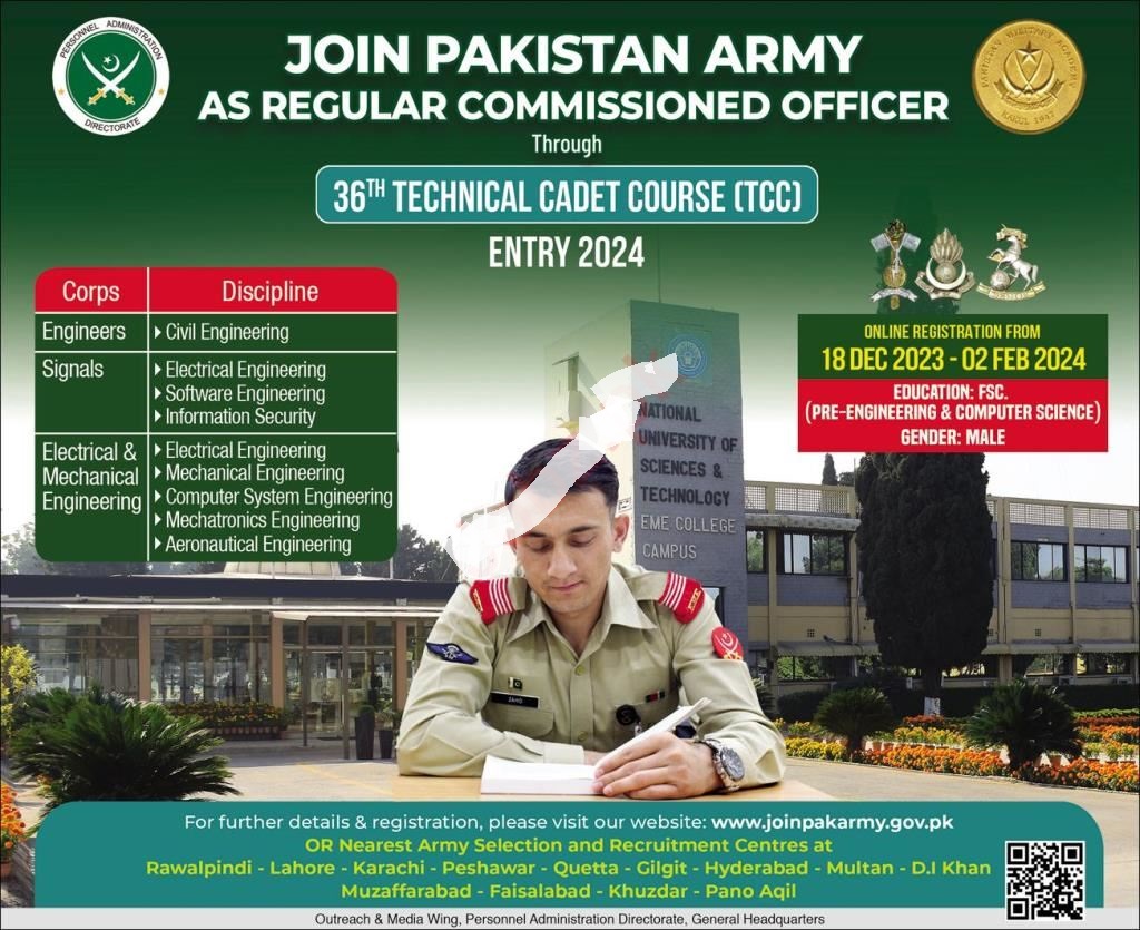 Join Pakistan Army As Captain Apply Online 2023