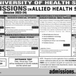 Dow University of Health Sciences Admissions 2024