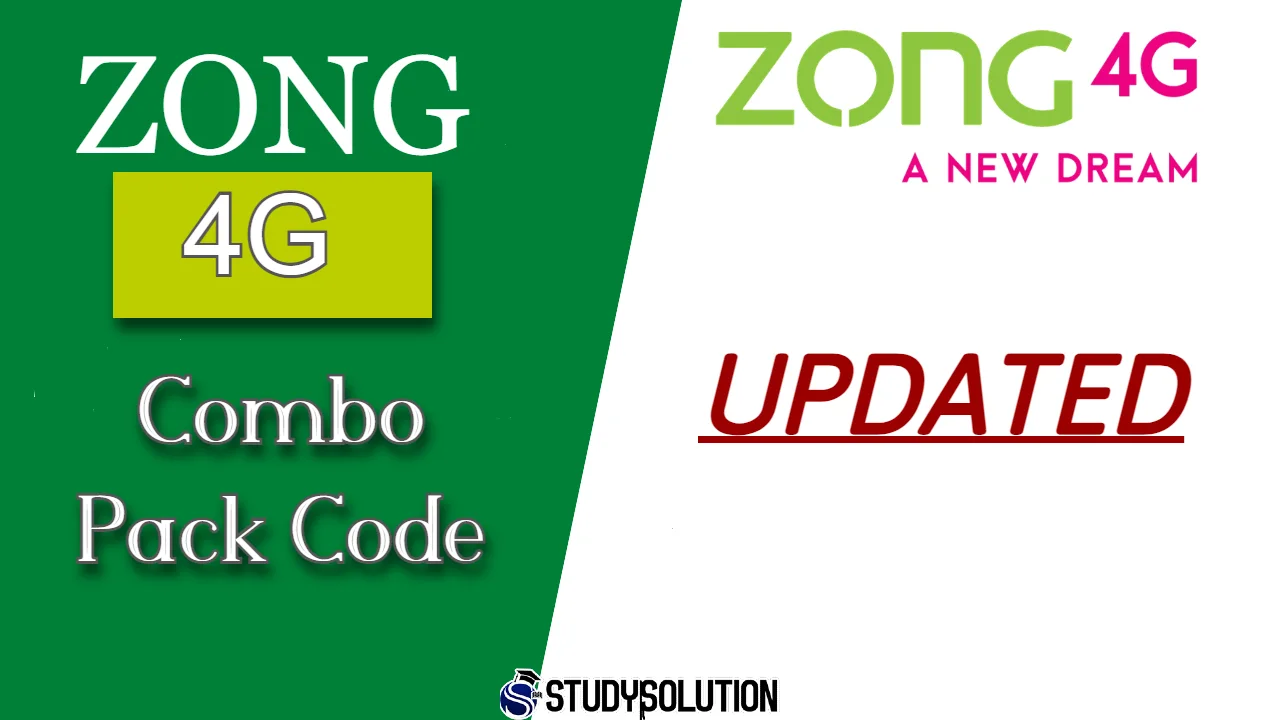 Get free Zong Combo Pack Code details to activate the package