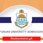 Punjab University Admission Schedule 2024