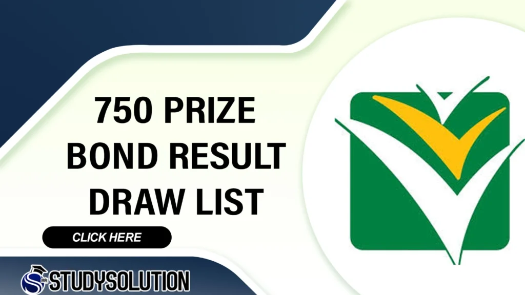 750 Prize Bond List 2025 Online Check Pakistan Today