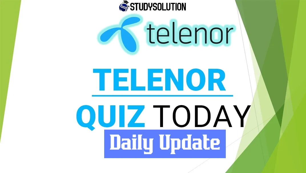 Today Telenor Quiz Answer